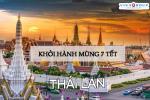 Tour Thái Lan - Bangkok - Pattaya (Mùng 7 Tết)