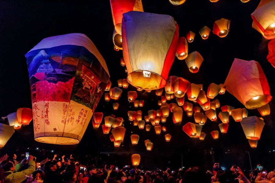 Du Lịch Lễ hội đèn trời Pingxi tại Đài Loan cùng công ty Du Lịch LPC Travel