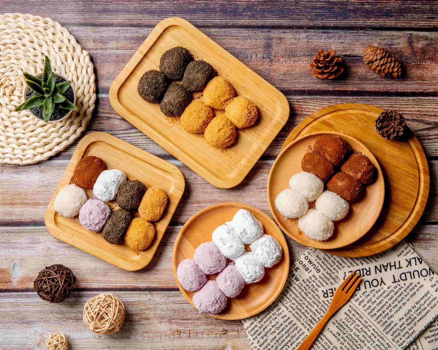 Gyeongdan - Bánh gạo viên